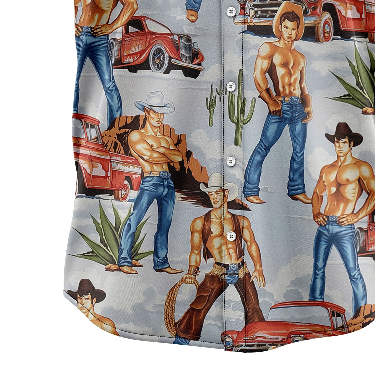 Western Cowboy G5723 Hawaiian Shirt