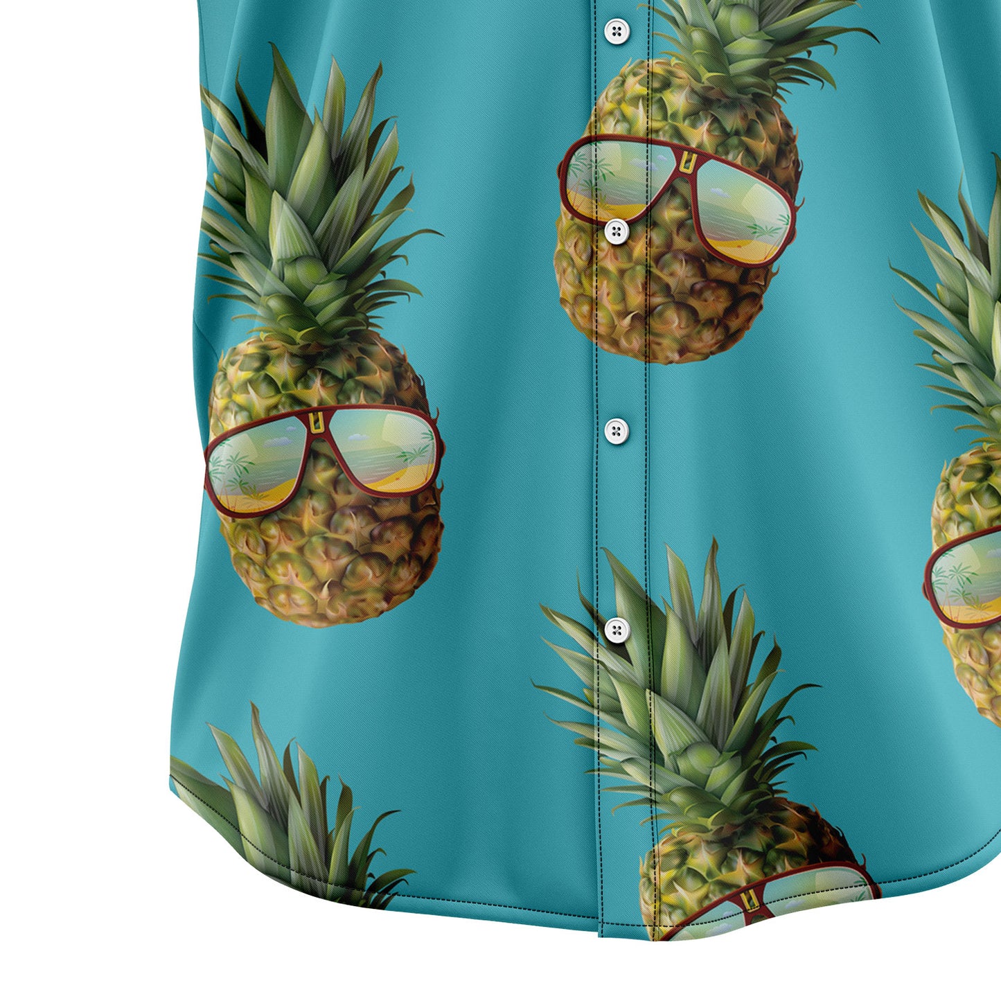 Pineapple Glasses G5723 Hawaiian Shirt