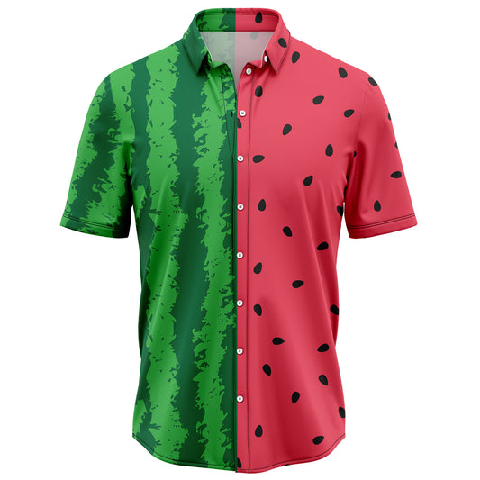 Watermelon Tropical T1007 Hawaiian Shirt