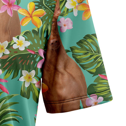 Tropical Pineapple Pharaoh Hound H97089 Hawaiian Shirt
