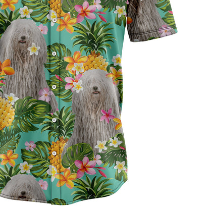 Tropical Pineapple Puli H97079 Hawaiian Shirt