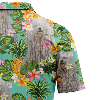 Tropical Pineapple Puli H97079 Hawaiian Shirt