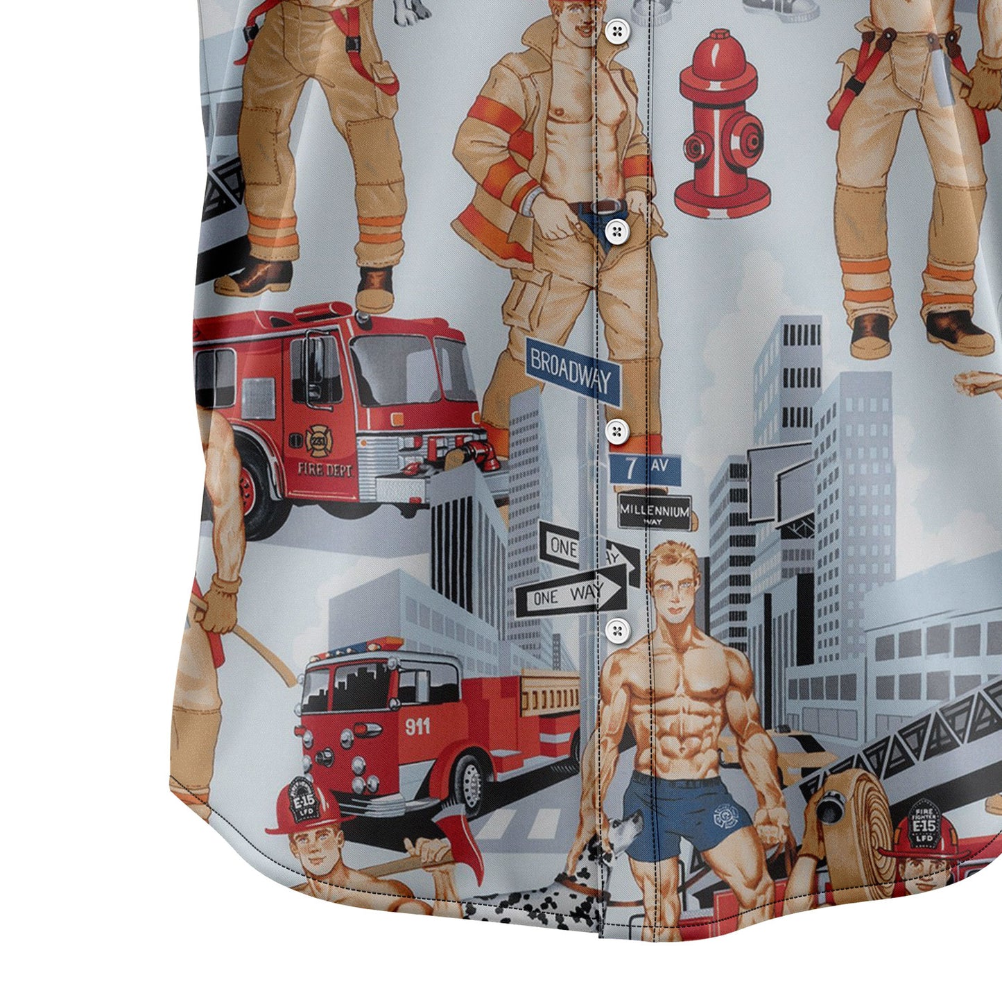 Awesome Fireman Firefighter G5723 Hawaiian Shirt