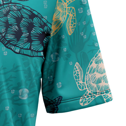 Sea Turtle Pattern G5723 Hawaiian Shirt