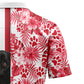 Black Labrador Retriever USA and Tropical D2307 Hawaiian Shirt
