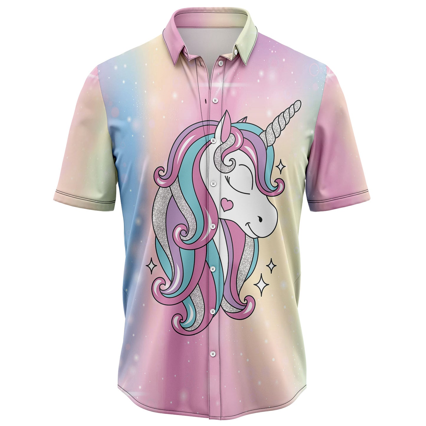 Unicorn Dramatic D2307 Hawaiian Shirt
