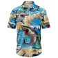 Shark Summer Vacation G5723 Hawaiian Shirt