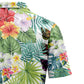 Butterfly Tropical Flower D2307 Hawaiian Shirt