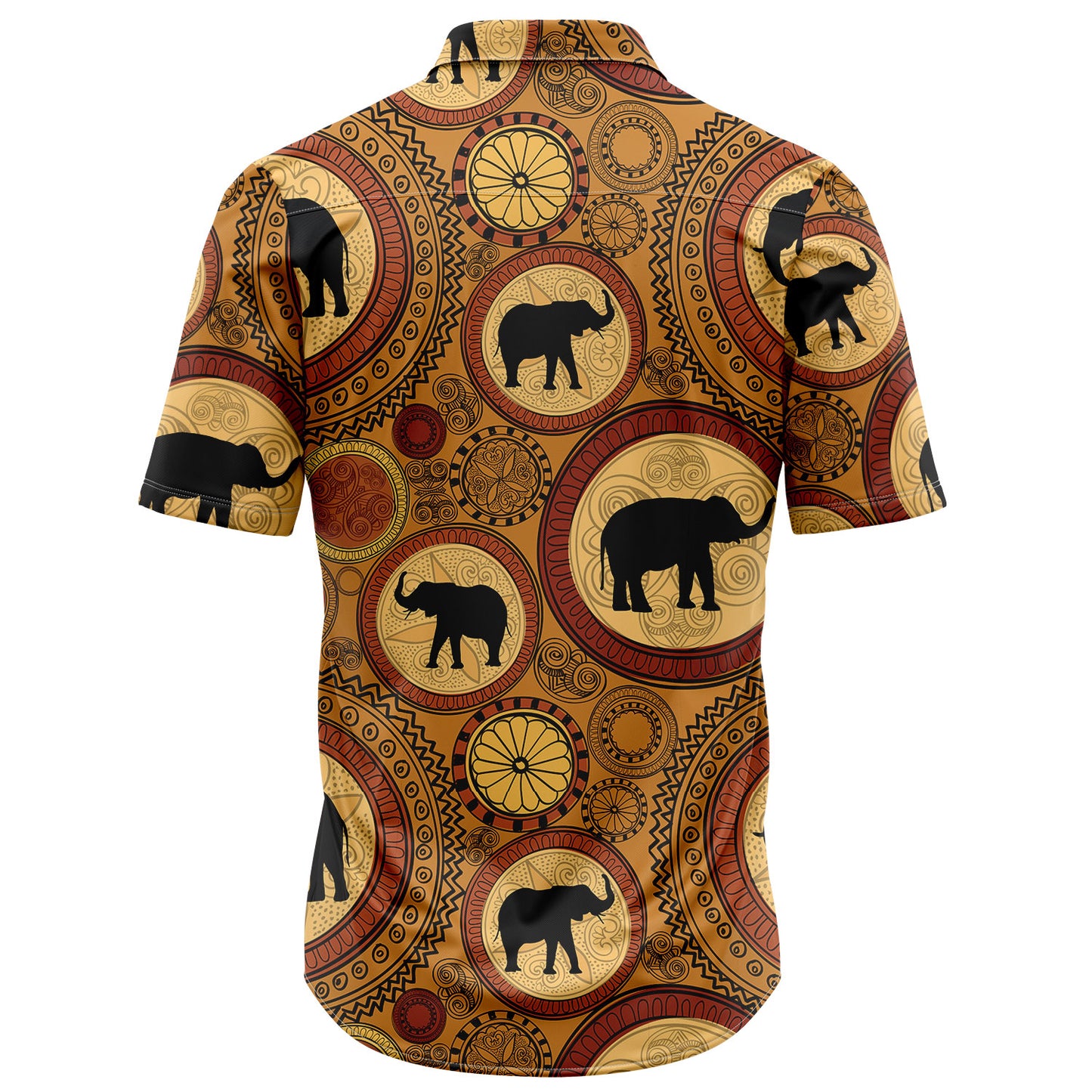 Elephant African Pattern TY2207 Hawaiian Shirt