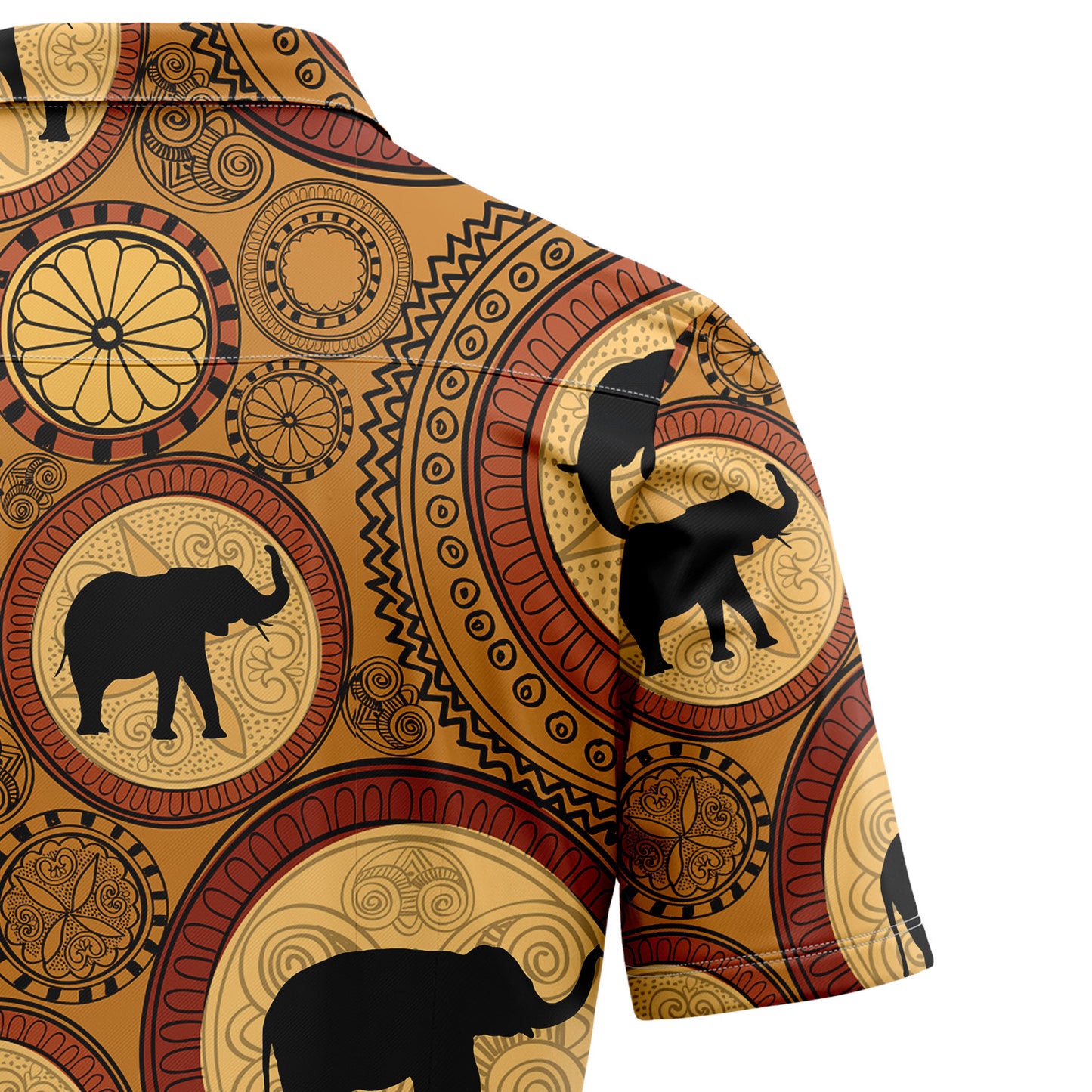Elephant African Pattern TY2207 Hawaiian Shirt