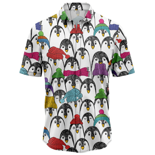 Colorful Penguin D2107 Hawaiian Shirt