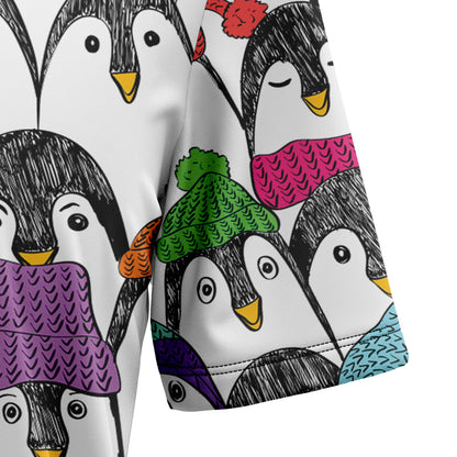 Colorful Penguin D2107 Hawaiian Shirt