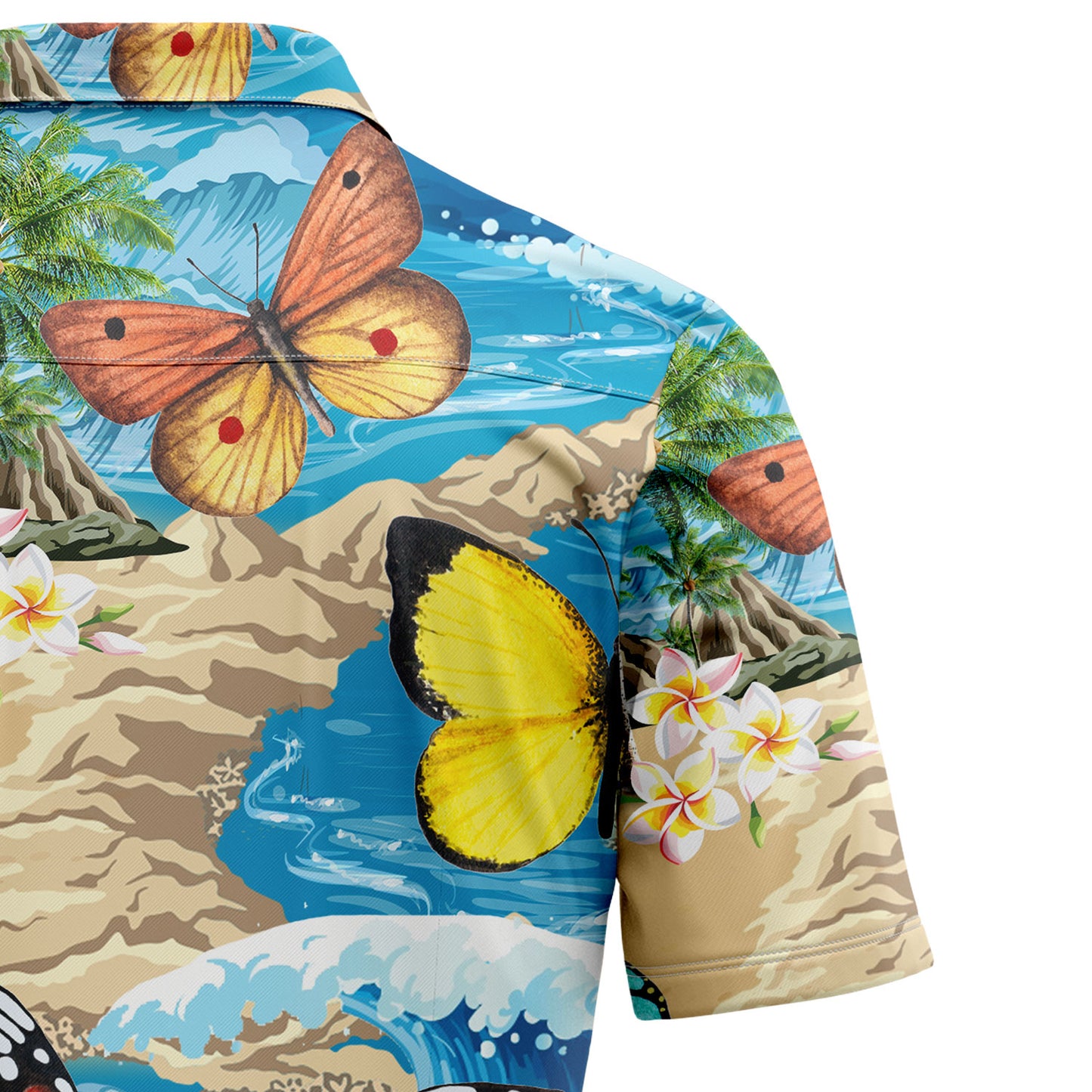 Butterfly Summer Vacation G5723 Hawaiian Shirt
