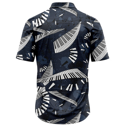 Piano Flying T1007 Hawaiian Shirt