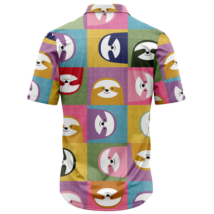 Happy Sloth G5710 Hawaiian Shirt