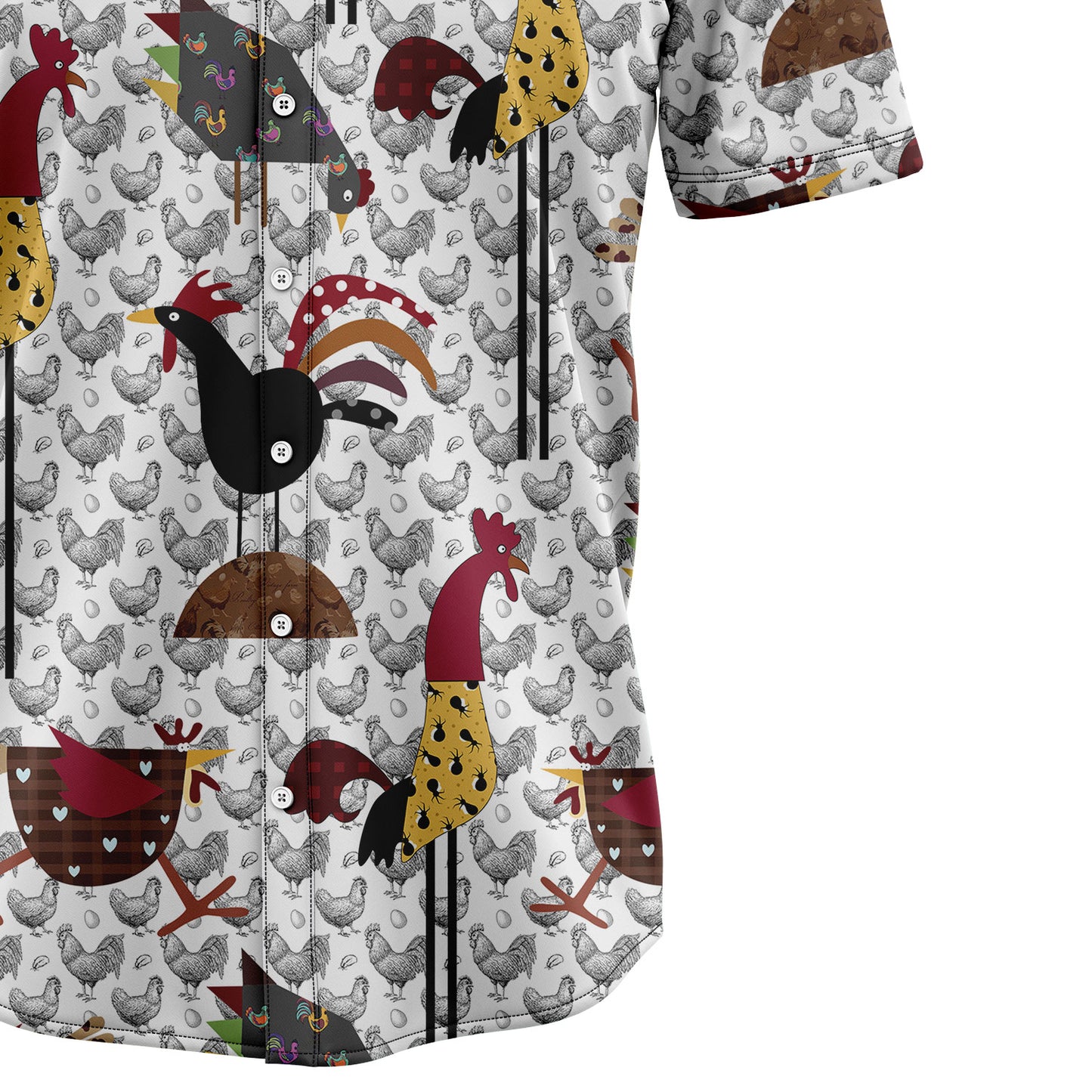 Awesome Chicken G5710 Hawaiian Shirt