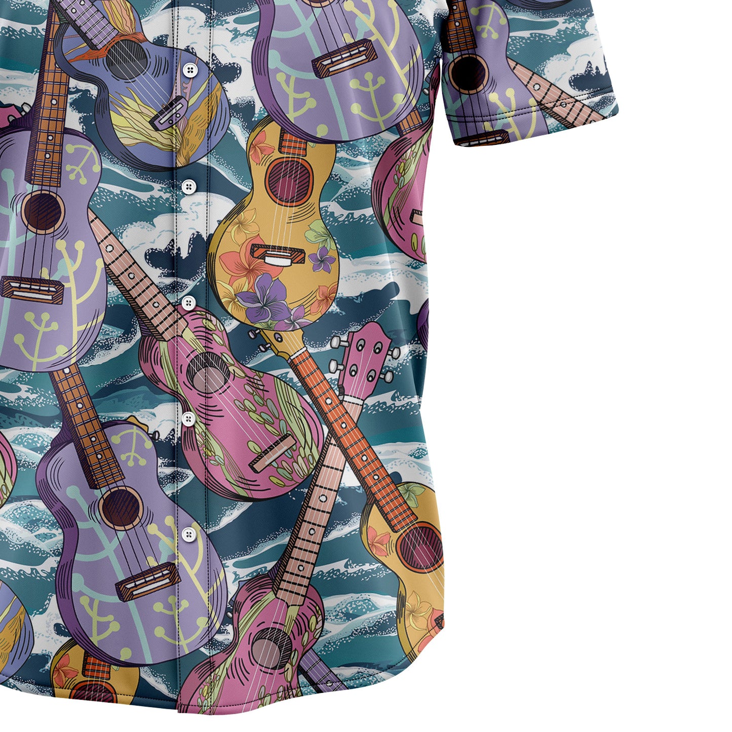 Ukulele For Summer G5710 Hawaiian Shirt