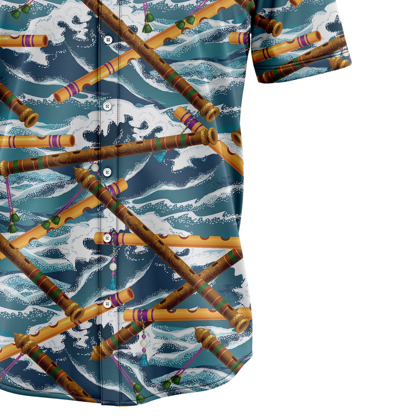 Flute For Summer G5710 Hawaiian Shirt