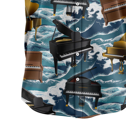 Piano For Summer G5710 Hawaiian Shirt