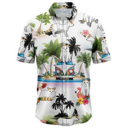 Turkish Van Vacation G5710 Hawaiian Shirt
