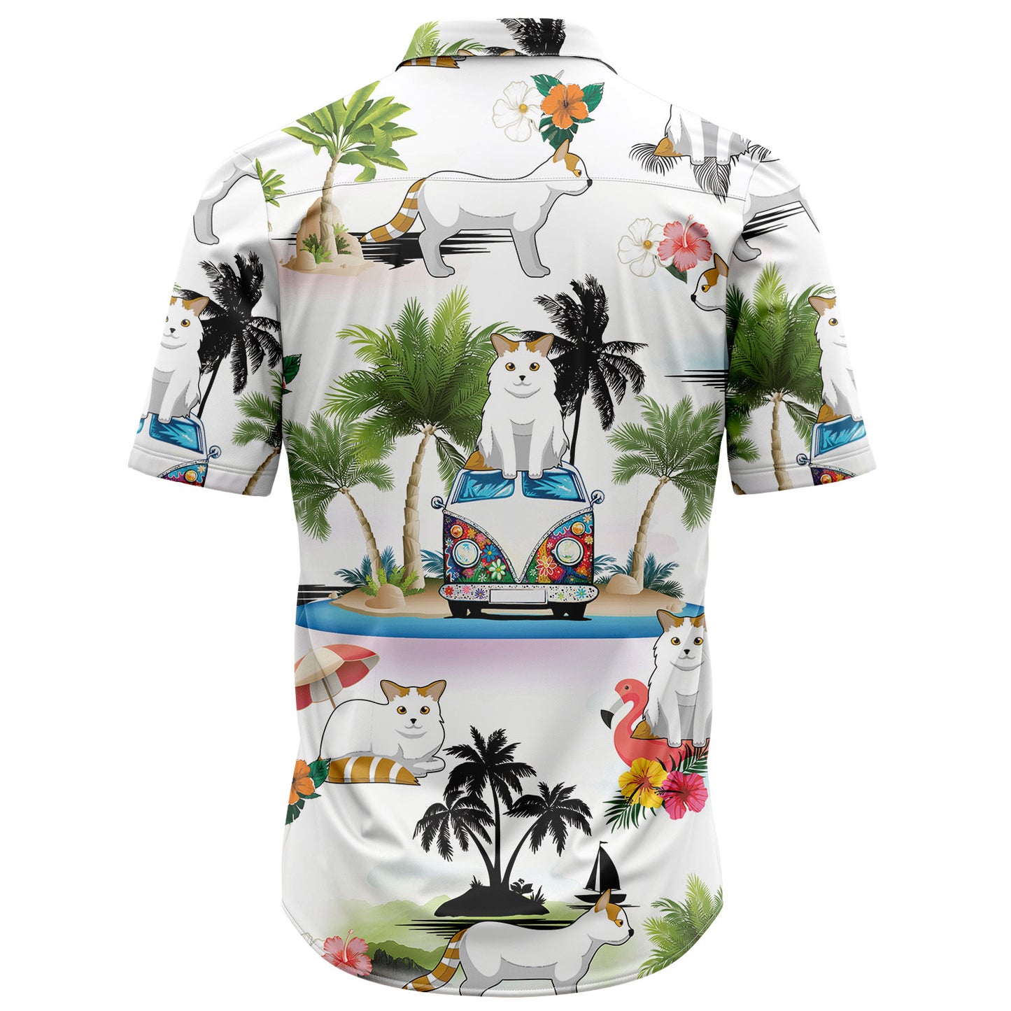 Turkish Van Vacation G5710 Hawaiian Shirt