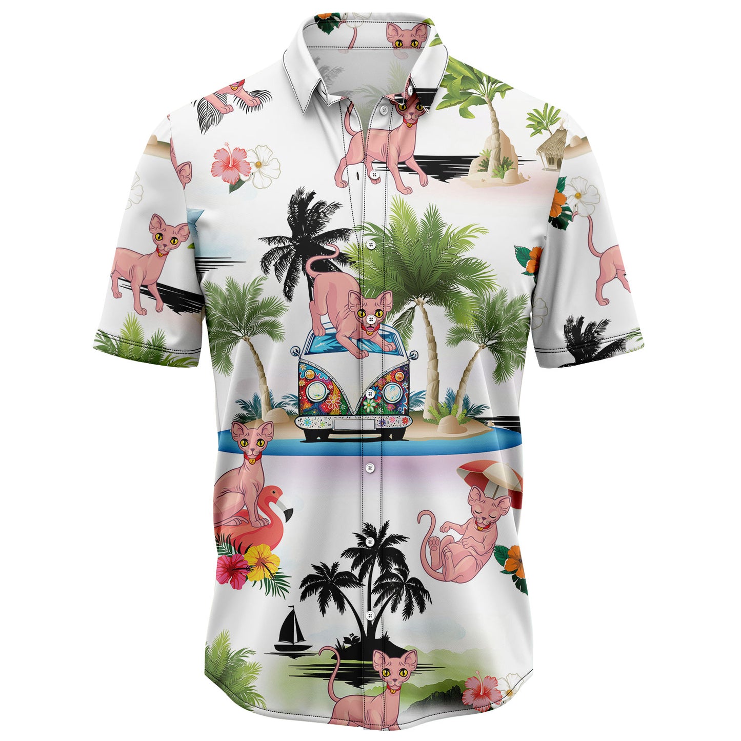 Sphynx Vacation G5710 Hawaiian Shirt