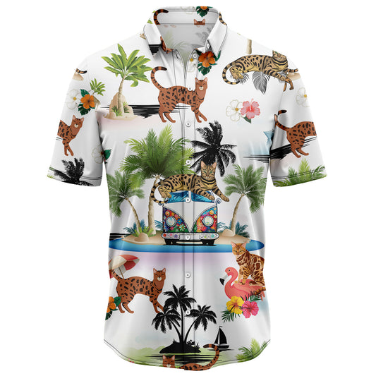 Bengal Vacation G5710 Hawaiian Shirt