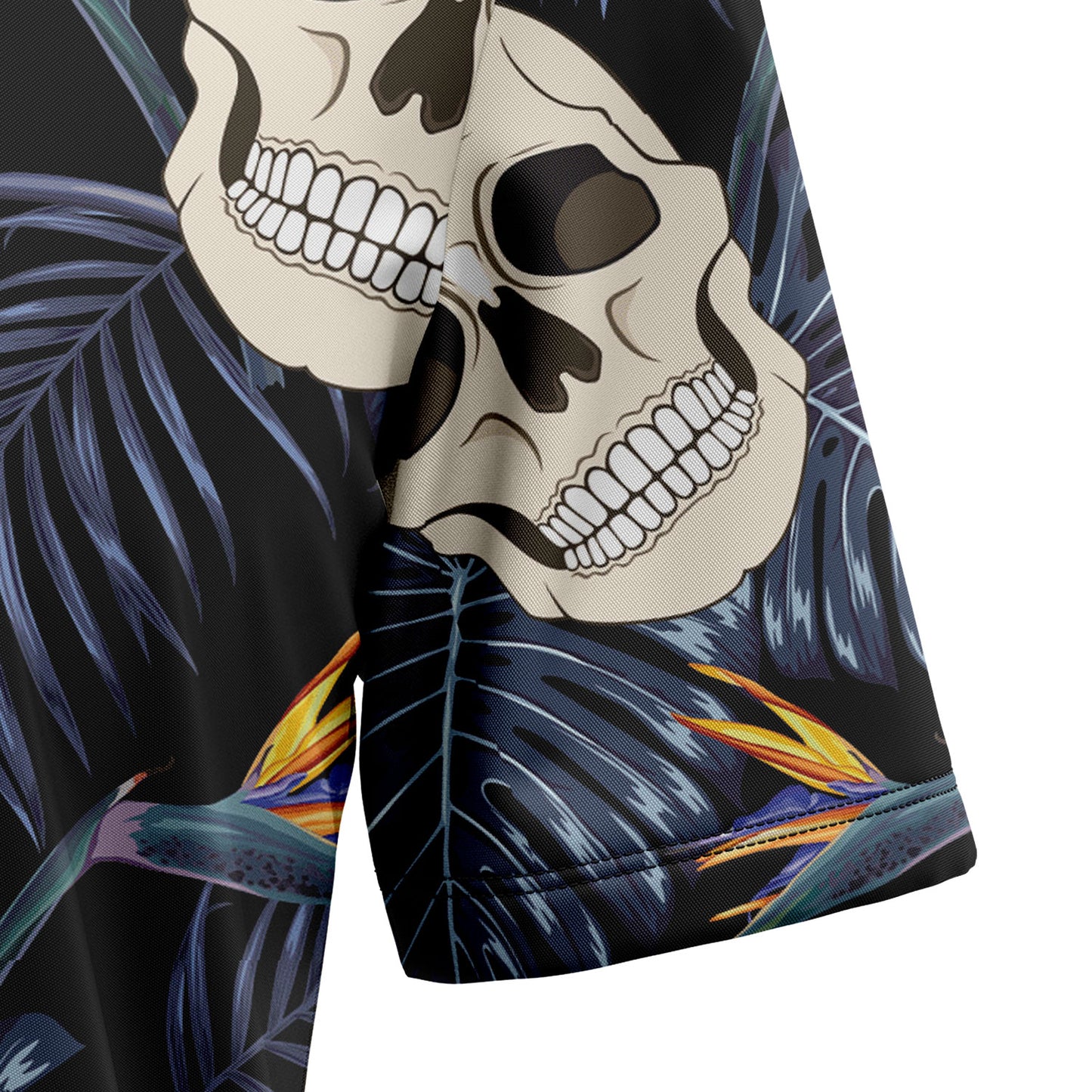 Amazing Skull And Tropical Leaves H97203 - Hawaii Shirt