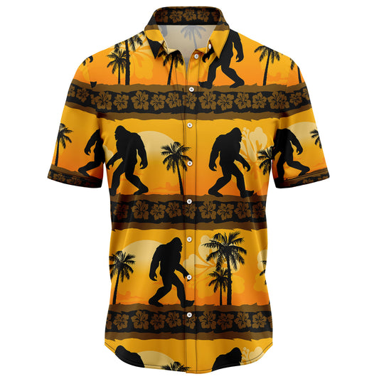 Bigfoot Tropical Frangipani T2107 Hawaiian Shirt