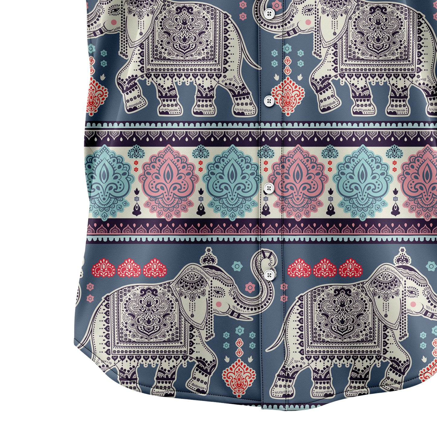 Elephant Vintage D2107 Hawaiian Shirt