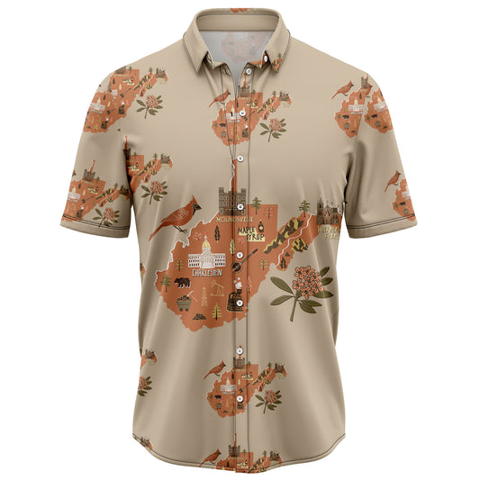 Awesome West Virginia TG5721 Hawaiian Shirt