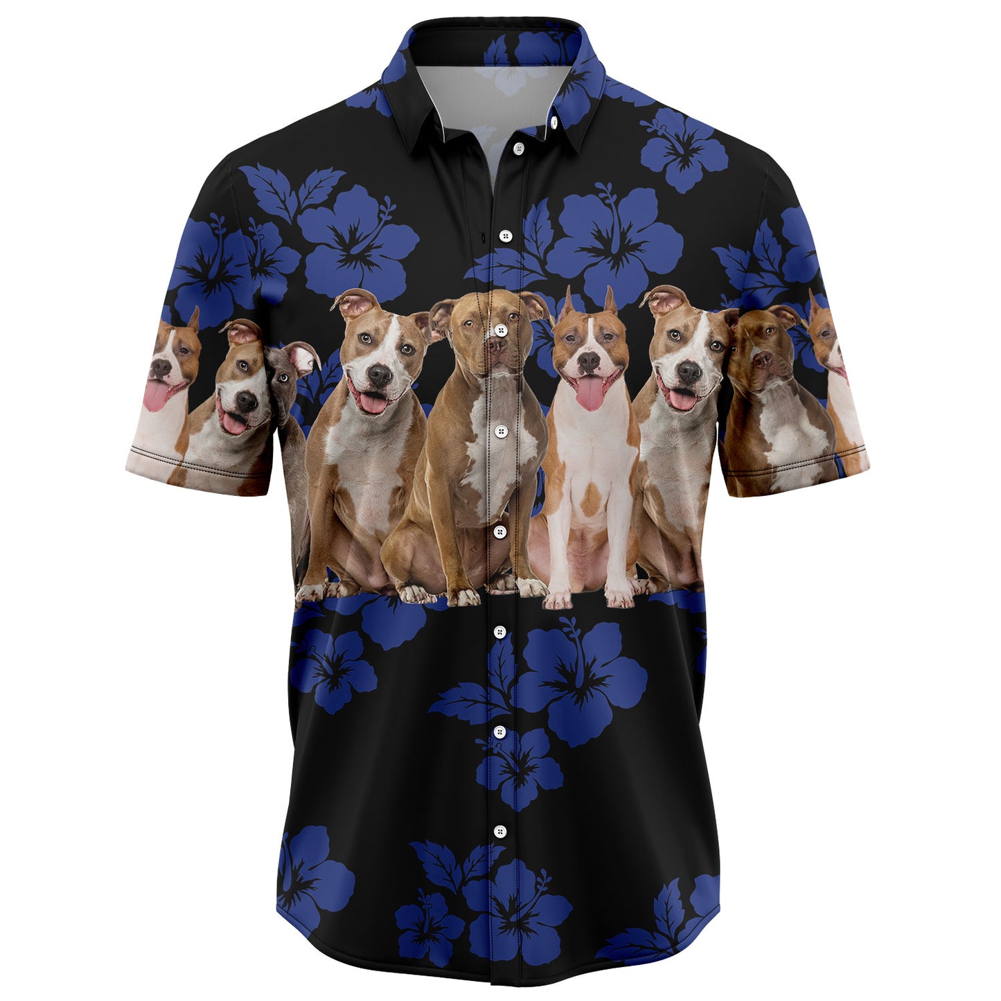 Awesome American Staffordshire Terrier TG5721 Hawaiian Shirt
