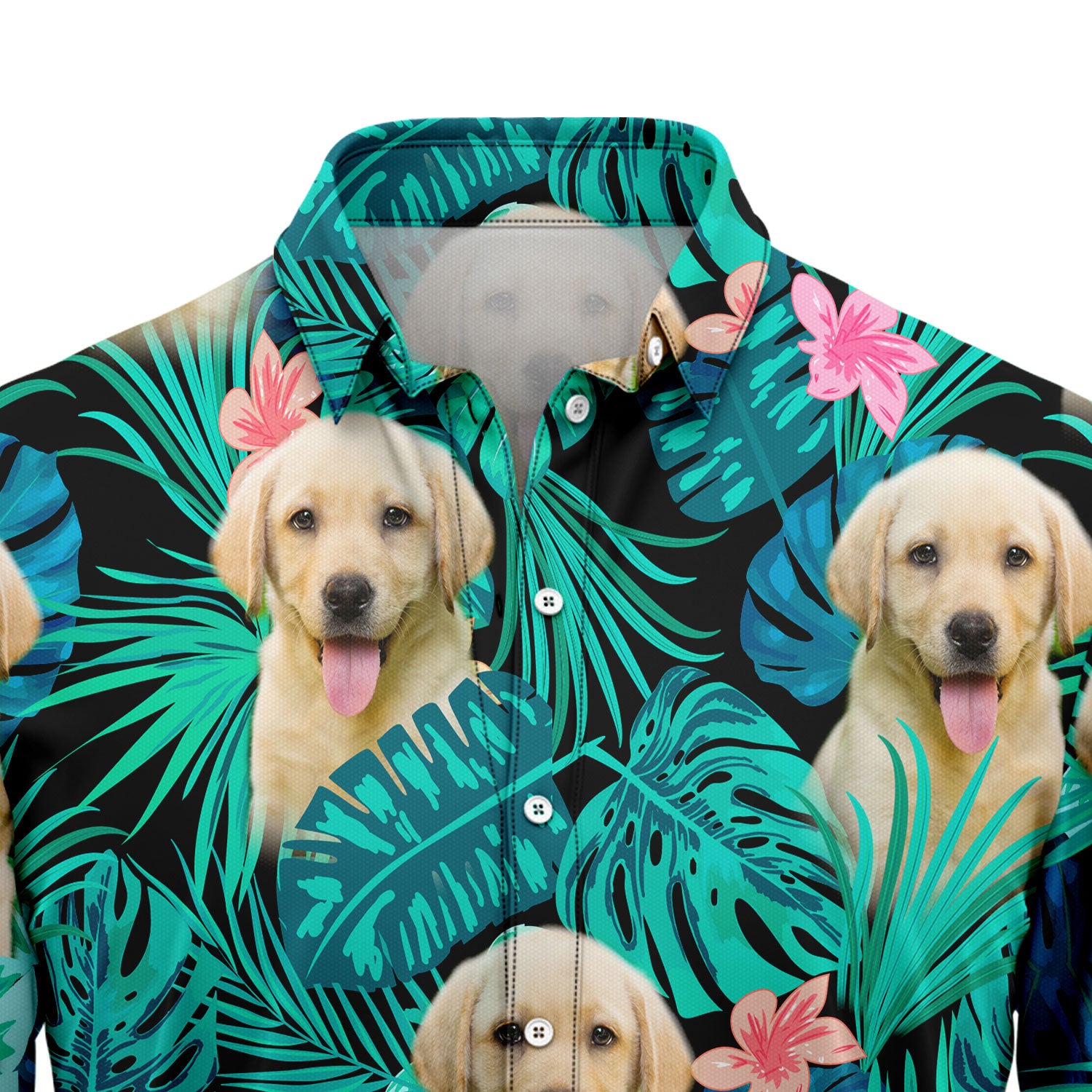 Custom Photo Dog Cat Clipart Autumn Hawaiian Shirt N304 888528