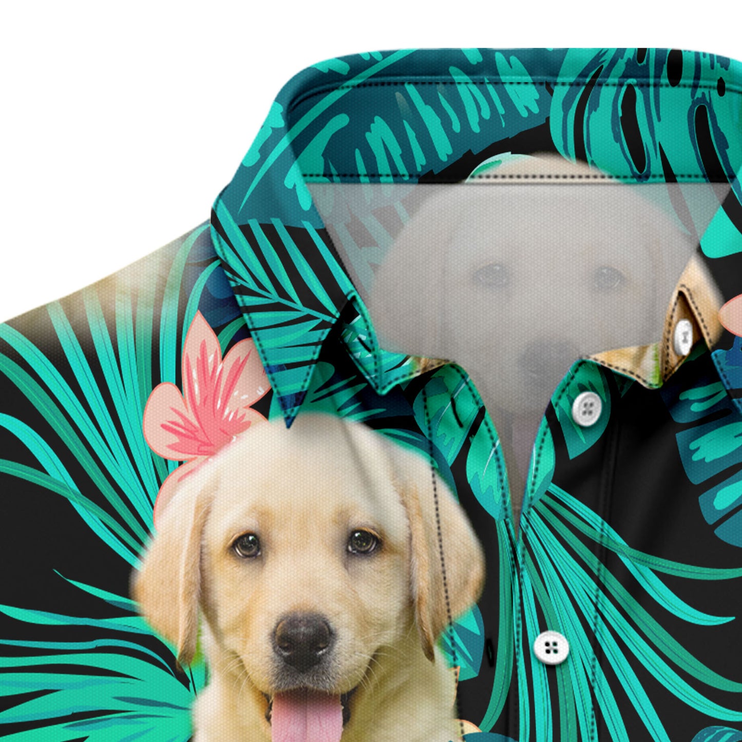 Custom Photo Dog Tropical T0207 Hawaiian Shirt