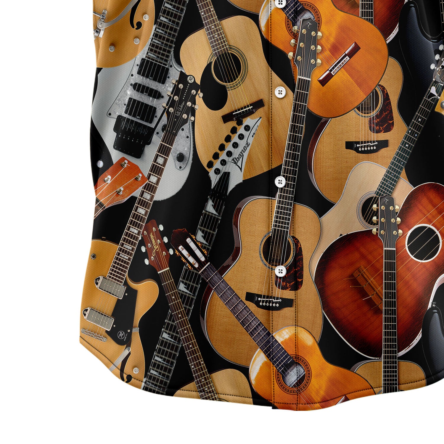 Guitar Awesome D0307 Hawaiian Shirt unisex womens & mens, couples