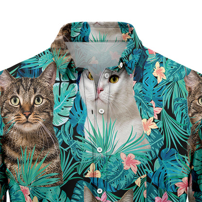 Cat Tropical T0307 Hawaiian Shirt