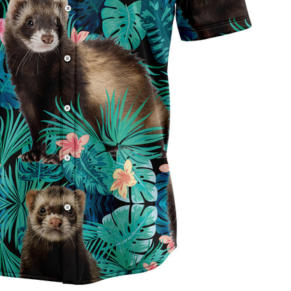 Ferret Tropical T0907 Hawaiian Shirt