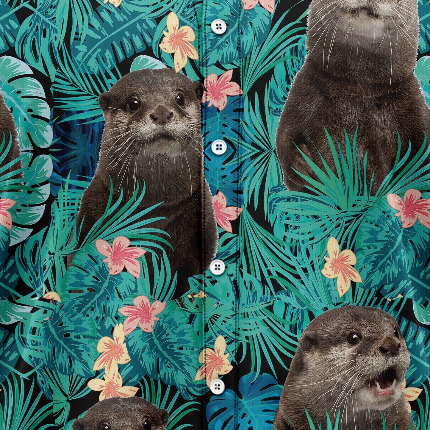 Otter Tropical T0707 Hawaiian Shirt