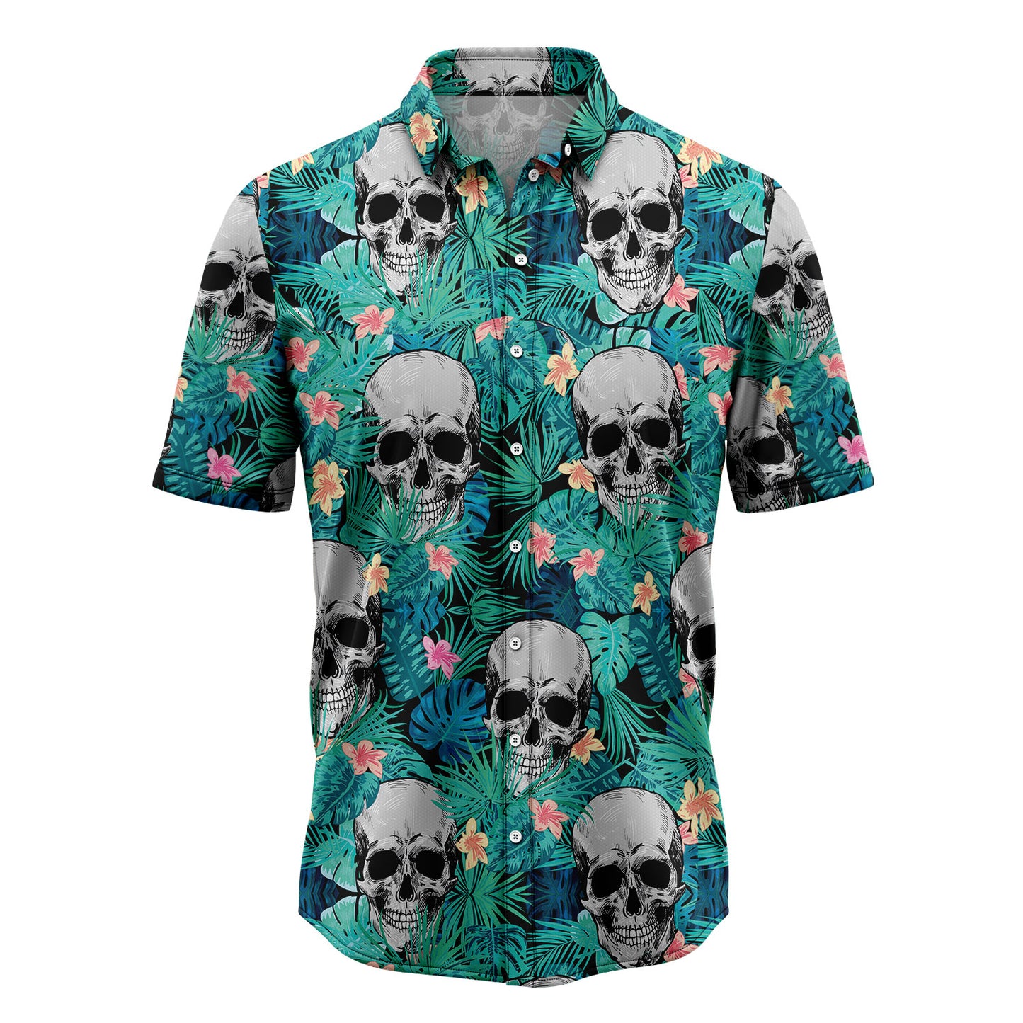 Skull Tropical T0307 Hawaiian Shirt