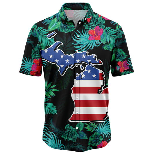 Michigan Tropical TY2007 Hawaiian Shirt