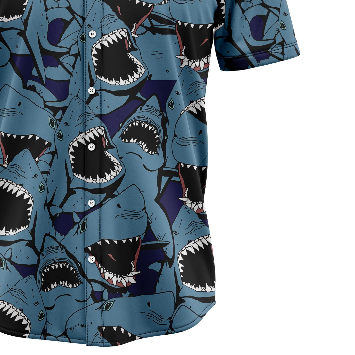 Shark Funny Group TY2007 Hawaiian Shirt