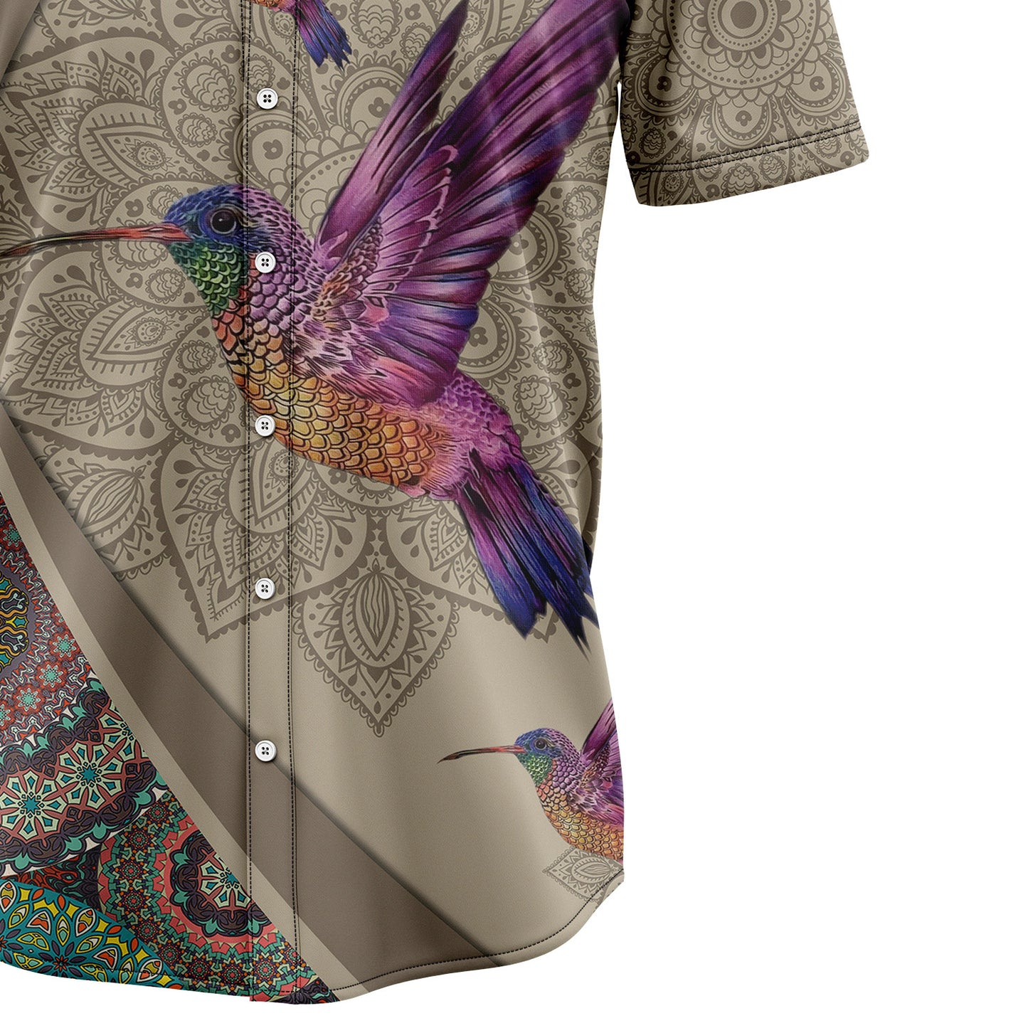 Awesome Hummingbird G5720 Hawaiian Shirt