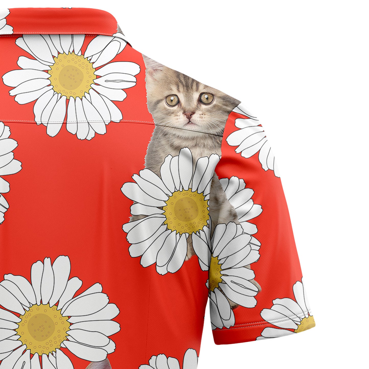 Cat Daisy Summer T2007 Hawaiian Shirt
