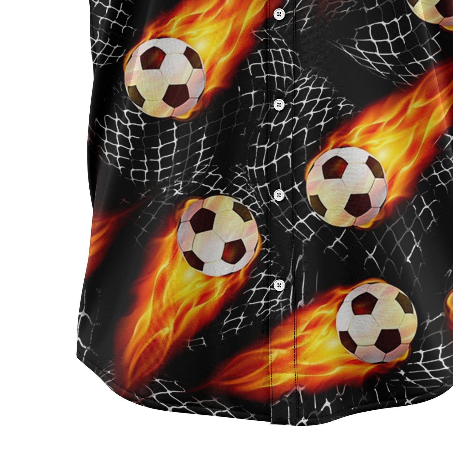 Soccer Fire T2007 Hawaiian Shirt