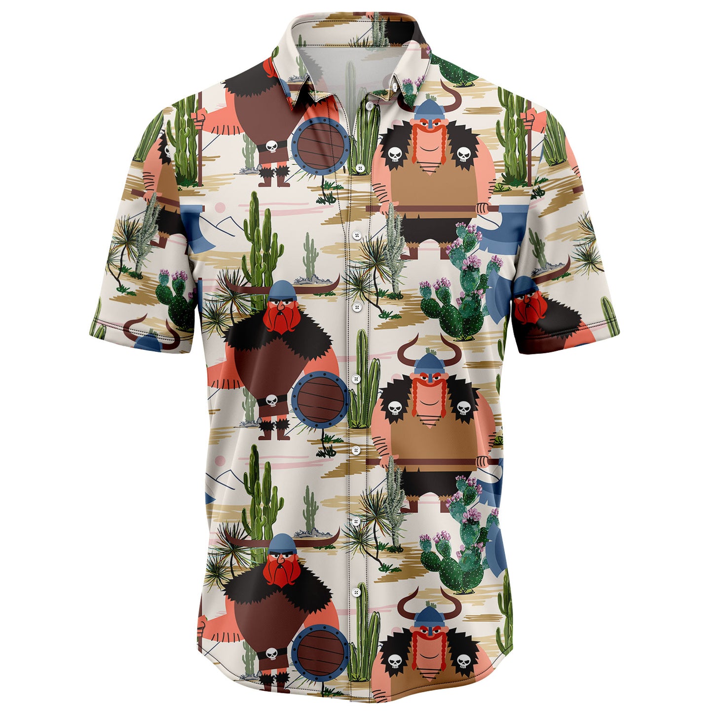 Cactus Viking H207039 Hawaiian Shirt