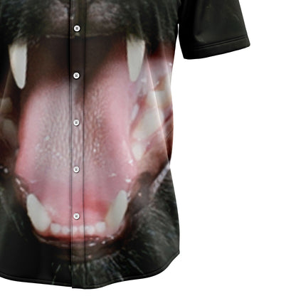 Funny Black Cat Hawai D2007 Hawaiian Shirt