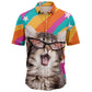 Cat Smile To The World T1707 Hawaiian Shirt