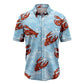 Lobsters Blue Waves H217020 Hawaiian Shirt
