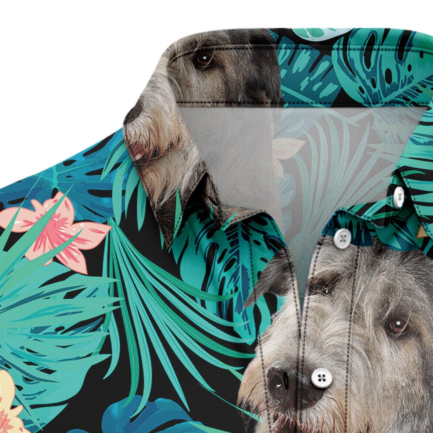 Irish Wolfhound Tropical T0307 Hawaiian Shirt