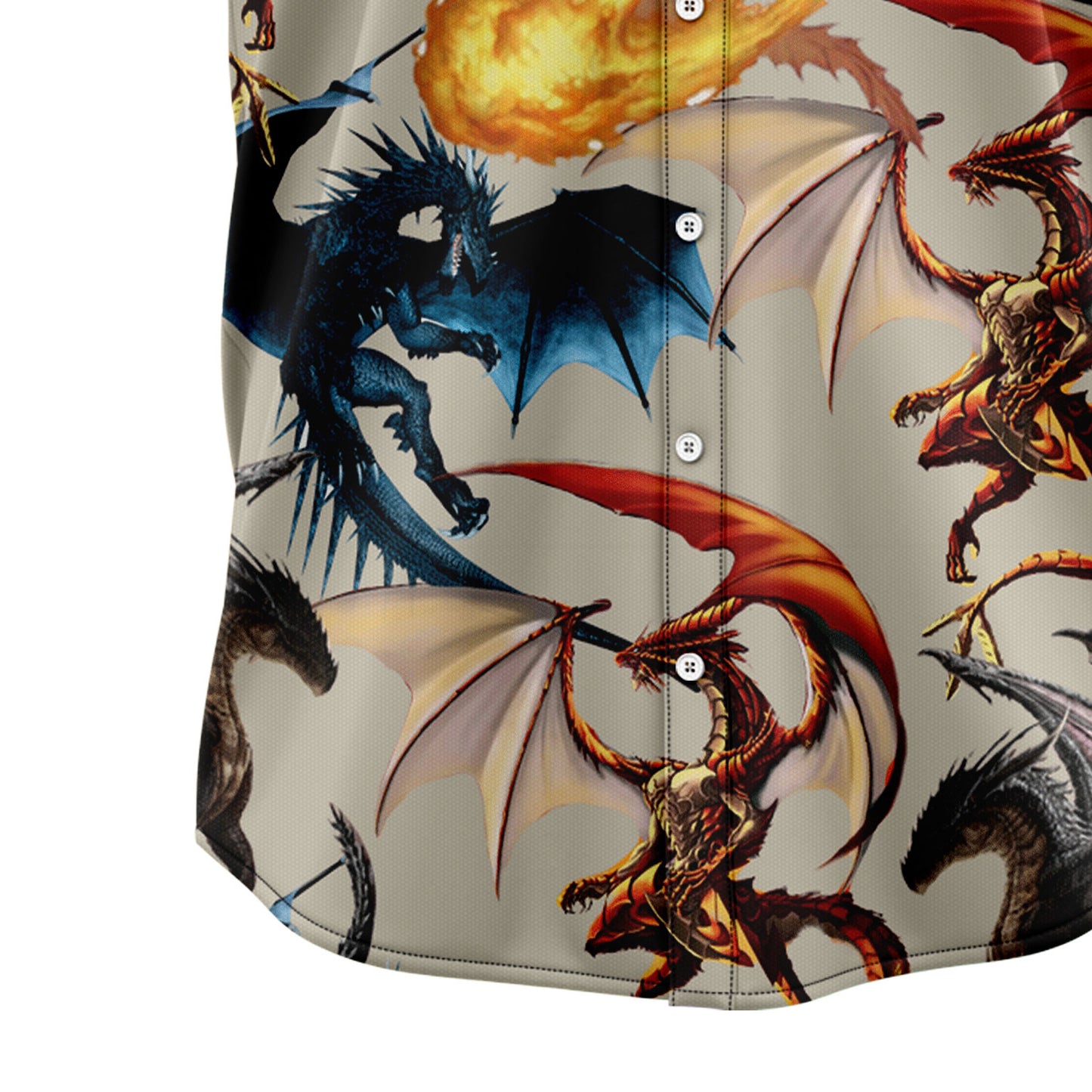 Awesome Dragon G5724 Hawaiian Shirt